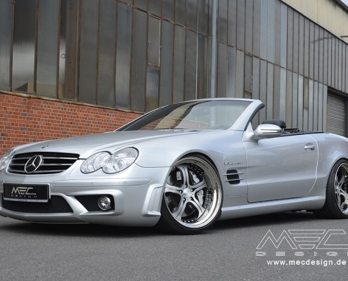 R230 SL Roadster Mercedes Tuning AMG Bodykit Wheels Exhaust Spacer Carbon