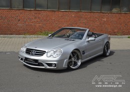 R230 SL Roadster Mercedes Tuning AMG Bodykit Wheels Exhaust Spacer Carbon