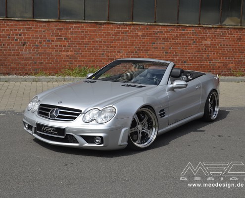 R230 SL Roadster Mercedes Tuning AMG Bodykit Wheels Exhaust Spacer Carbon