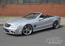 R230 SL Roadster Mercedes Tuning AMG Bodykit Wheels Exhaust Spacer Carbon