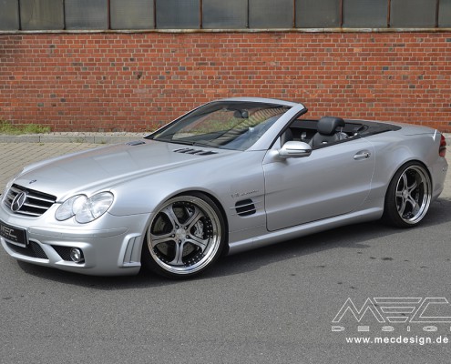 R230 SL Roadster Mercedes Tuning AMG Bodykit Wheels Exhaust Spacer Carbon