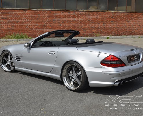 R230 SL Roadster Mercedes Tuning AMG Bodykit Wheels Exhaust Spacer Carbon