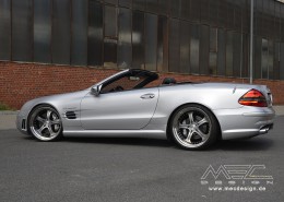 R230 SL Roadster Mercedes Tuning AMG Bodykit Wheels Exhaust Spacer Carbon