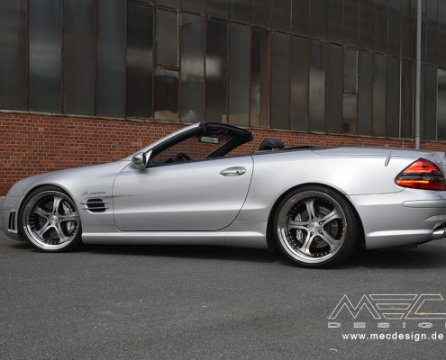 R230 SL Roadster Mercedes Tuning AMG Bodykit Wheels Exhaust Spacer Carbon