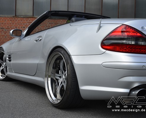 R230 SL Roadster Mercedes Tuning AMG Bodykit Wheels Exhaust Spacer Carbon