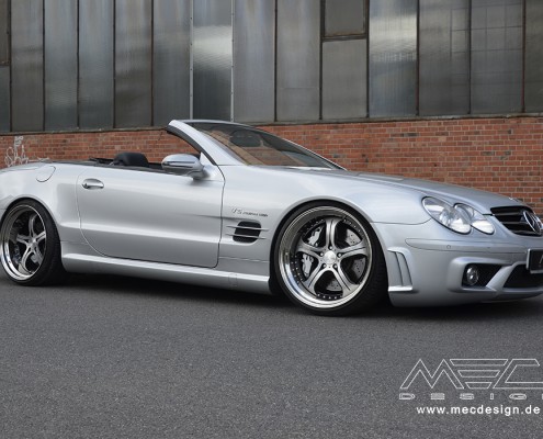 R230 SL Roadster Mercedes Tuning AMG Bodykit Wheels Exhaust Spacer Carbon