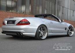 R230 SL Roadster Mercedes Tuning AMG Bodykit Felgen Auspuff Spurverbreiterung Carbon