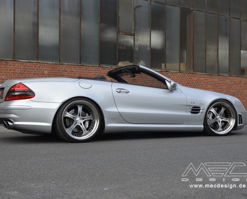 R230 SL Roadster Mercedes Tuning AMG Bodykit Wheels Exhaust Spacer Carbon