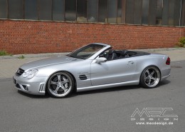 R230 SL Roadster Mercedes Tuning AMG Bodykit Wheels Exhaust Spacer Carbon