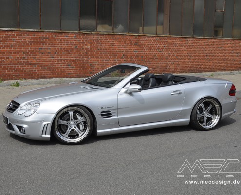 R230 SL Roadster Mercedes Tuning AMG Bodykit Wheels Exhaust Spacer Carbon