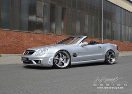 R230 SL Roadster Mercedes Tuning AMG Bodykit Wheels Exhaust Spacer Carbon