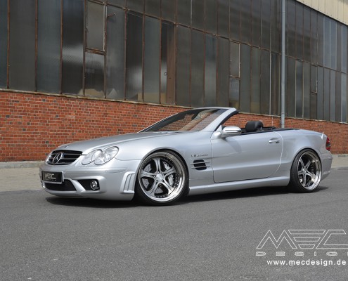 R230 SL Roadster Mercedes Tuning AMG Bodykit Wheels Exhaust Spacer Carbon