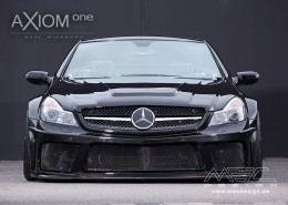 R230 SL Roadster Mercedes Tuning AMG Bodykit Felgen Auspuff Spurverbreiterung Carbon