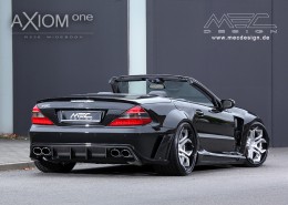 R230 SL Roadster Mercedes Tuning AMG Bodykit Felgen Auspuff Spurverbreiterung Carbon