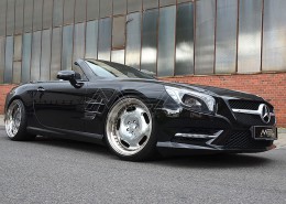 R231 SL Roadster Mercedes Tuning AMG Bodykit Felgen Auspuff Spurverbreiterung Carbon