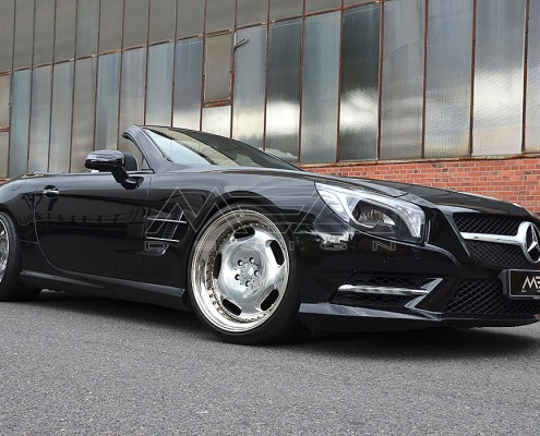 R231 SL Roadster Mercedes Tuning AMG Bodykit Felgen Auspuff Spurverbreiterung Carbon
