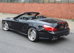 R231 SL Roadster Mercedes Tuning AMG Bodykit Felgen Auspuff Spurverbreiterung Carbon