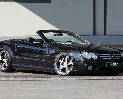 R230 SL Roadster Mercedes Tuning AMG Bodykit Wheels Exhaust Spacer Carbon