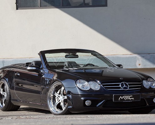R230 SL Roadster Mercedes Tuning AMG Bodykit Wheels Exhaust Spacer Carbon