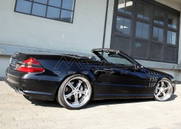 R230 SL Roadster Mercedes Tuning AMG Bodykit Wheels Exhaust Spacer Carbon
