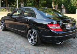 W204 C204 S204 C-Klasse Mercedes Tuning AMG Bodykit Felgen Auspuff Spurverbreiterung Carbon