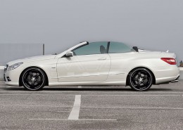 E350CDI with mecxtremeIII 1pc. Wheel Full Matt Black Edition and Exhaust