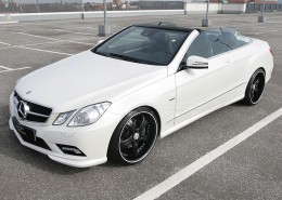 E350CDI with mecxtremeIII 1pc. Wheel Full Matt Black Edition and Exhaust