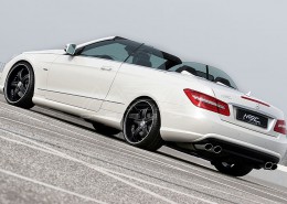 E350CDI with mecxtremeIII 1pc. Wheel Full Matt Black Edition and Exhaust