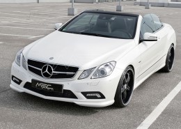 E350CDI with mecxtremeIII 1pc. Wheel Full Matt Black Edition and Exhaust