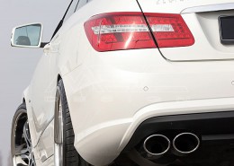 E350CDI with mecxtremeIII 1pc. Wheel Satin Black Edition and Exhaust