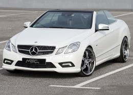 E350CDI with mecxtremeIII 1pc. Wheel Satin Black Edition and Exhaust