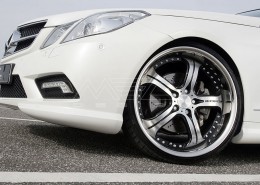 E350CDI with mecxtremeIII 1pc. Wheel Satin Black Edition and Exhaust