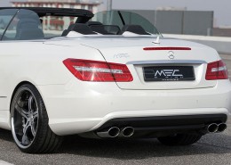 E350CDI with mecxtremeIII 1pc. Wheel Satin Black Edition and Exhaust