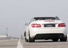 E350CDI with mecxtremeIII 1pc. Wheel Satin Black Edition and Exhaust
