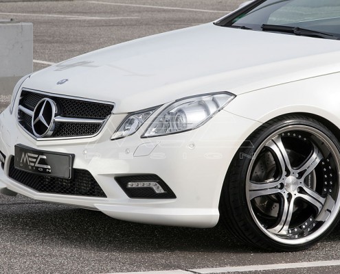 E350CDI with mecxtremeIII 1pc. Wheel Satin Black Edition and Exhaust