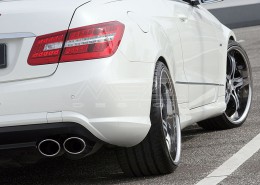 E350CDI with mecxtremeIII 1pc. Wheel Satin Black Edition and Exhaust