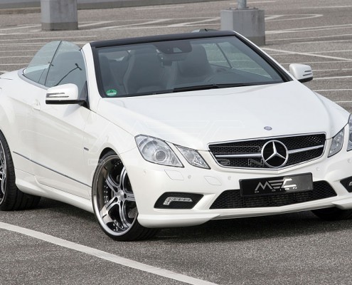 E350CDI with mecxtremeIII 1pc. Wheel Satin Black Edition and Exhaust