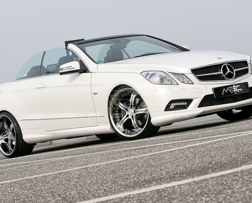 E350CDI with mecxtremeIII 1pc. Wheel Satin Black Edition and Exhaust
