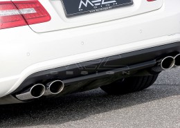 E350CDI with mecxtremeIII 1pc. Wheel Satin Black Edition and Exhaust
