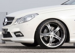 E350CDI with mecxtremeIII 1pc. Wheel Satin Black Edition and Exhaust