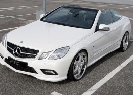 E350CDI with mecxtremeIII 1pc. Wheel Satin White Edition and Exhaust