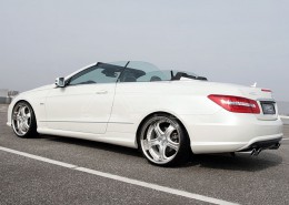 E350CDI with mecxtremeIII 1pc. Wheel Satin White Edition and Exhaust