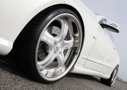 E350CDI with mecxtremeIII 1pc. Wheel Satin White Edition and Exhaust