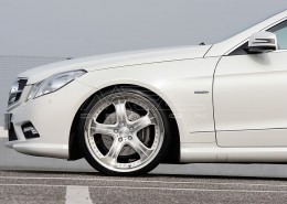 E350CDI with mecxtremeIII 1pc. Wheel Satin White Edition and Exhaust