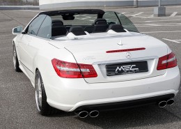E350CDI with mecxtremeIII 1pc. Wheel Satin White Edition and Exhaust