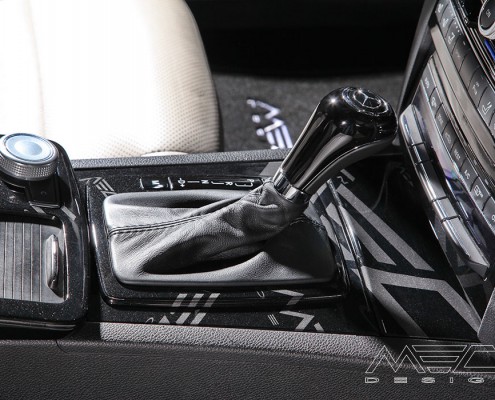 C207 A207 Mercedes Tuning AMG Interior Carbon Leather