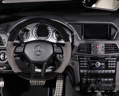 C207 A207 Mercedes Tuning AMG Interior Carbon Leather