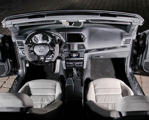 C207 A207 Mercedes Tuning AMG Interior Carbon Leather