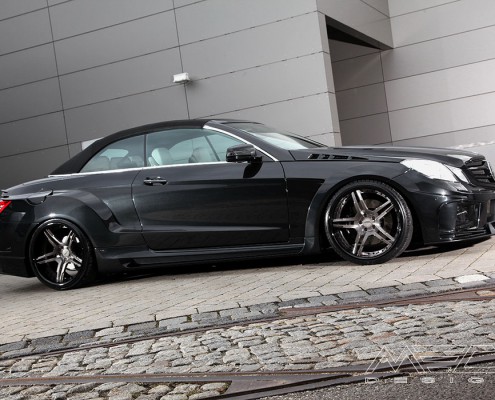 C207 A207 Mercedes Tuning AMG Bodykit Felgen Auspuff Spurverbreiterung Carbon