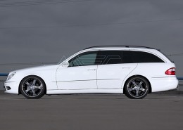 W211 S211 E-Klasse Mercedes Tuning AMG Bodykit Felgen Auspuff Spurverbreiterung Carbon